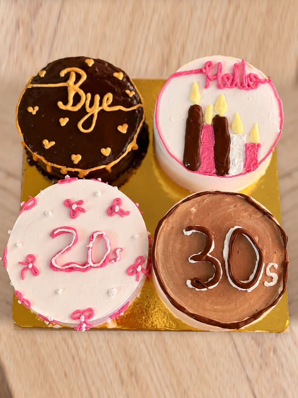 Personalised cakes made for milestone celebrations