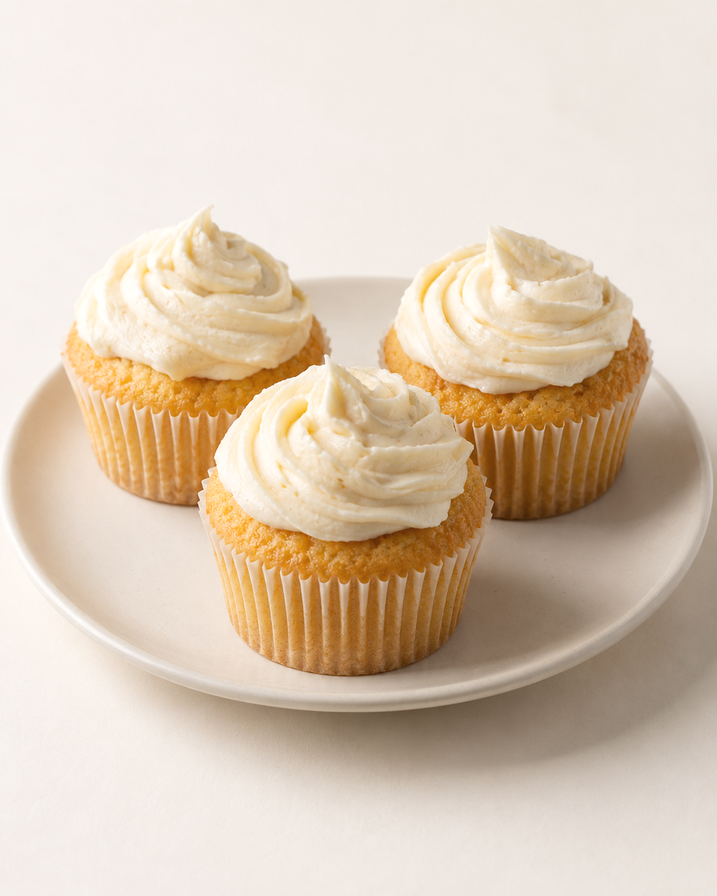 Frosted Cupcakes — bakedBROWN menu photograph