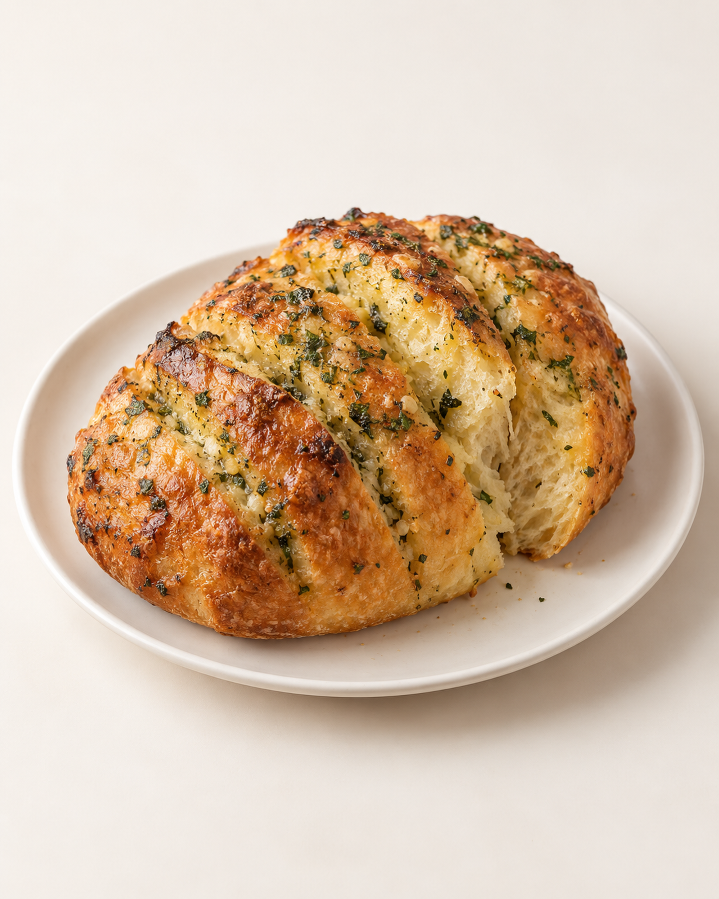 Garlic & Herb Bread — bakedBROWN menu photograph