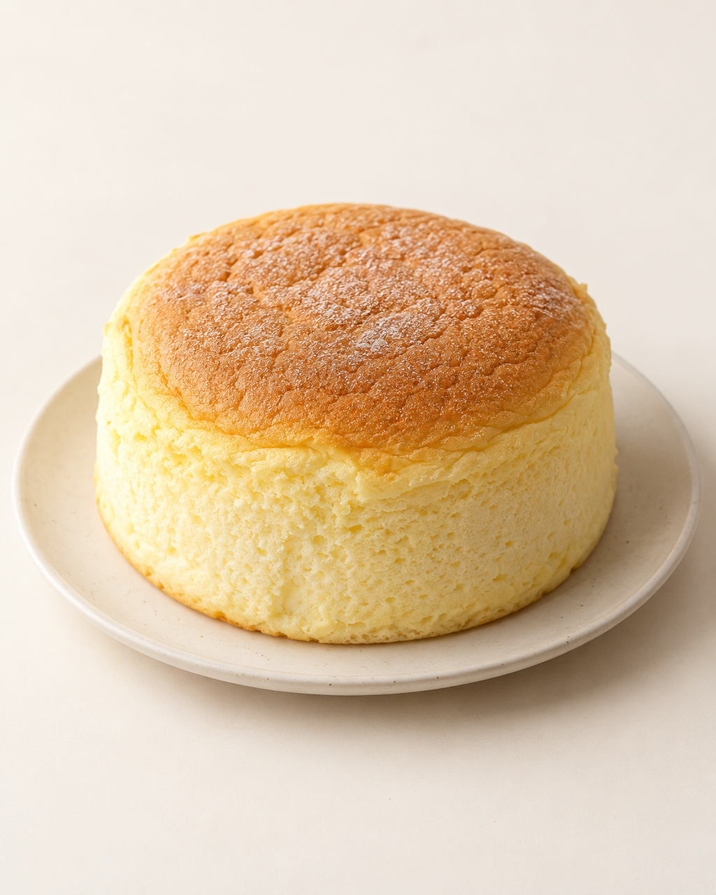 Japanese Soufflé Cheesecake — bakedBROWN menu photograph